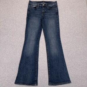 Gap 1969 Perfect Boot Jeans Women's 28 Medium Wash‎ Denim Stretch Mid-Rise